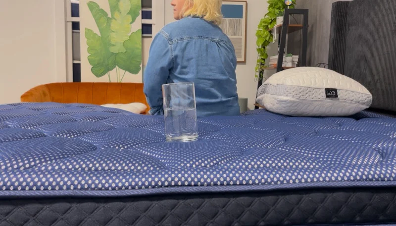 Ripple test on a DreamCloud Luxe Hybrid