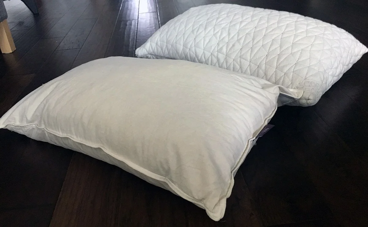 Brentwood Home Helena vs Coop Home Goods Pillow comparison