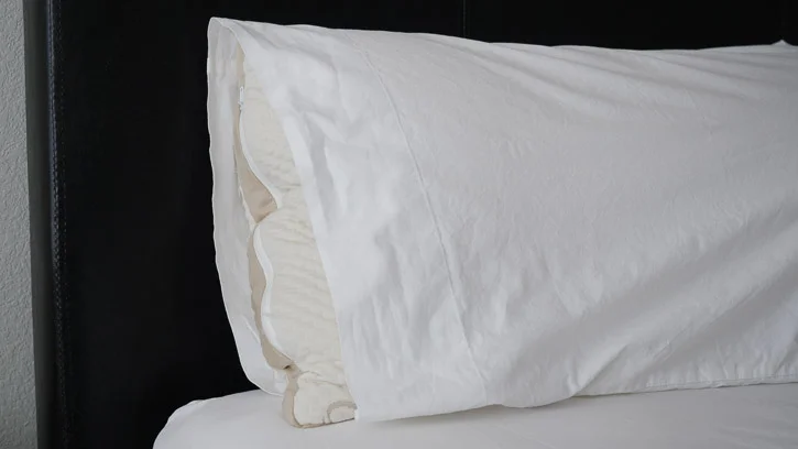 eli elm side sleeper pillow pillowcase