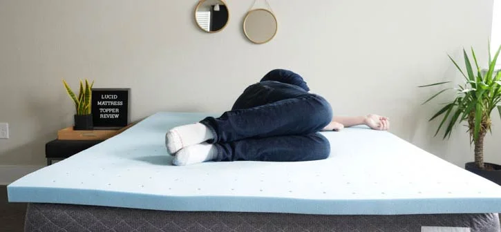 Lucid Memory Foam Mattress Topper Side Sleeping Lucid Memory Foam Mattress Topper Side Sleeping