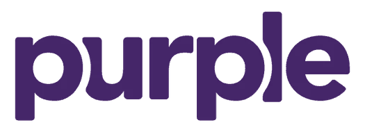 Purple Platform Bed Frame