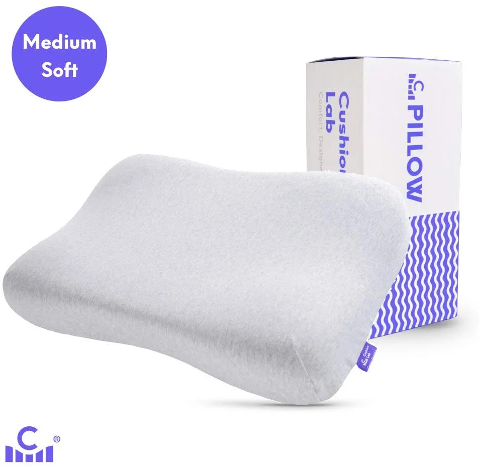 Cushion Lab Ergonomic Contour Pillow Review - Great for Neck Pain? Cushion Lab Ergonomic Contour Pillow