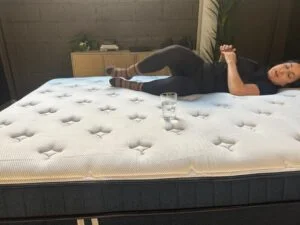 Ripple test on the Silk & Snow Hybrid Mattress