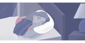 woman having insomnia 1