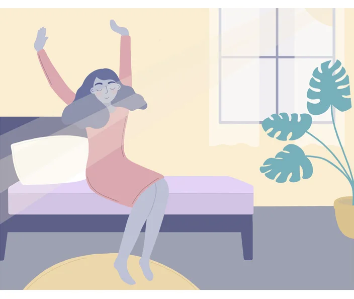 woman in the morning sunlight woman in the morning sunlight