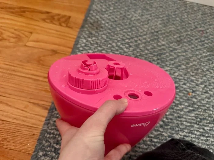Inside a Crane 1-Gallon Drop Cool Mist Humidifier