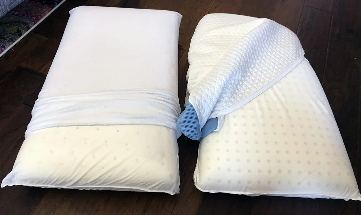Classic Brands Conforma vs Bear Pillow construction