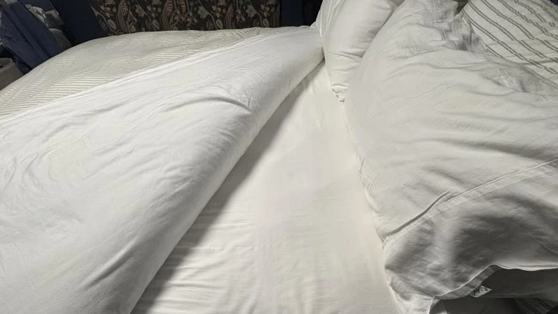 Saatva Organic Sateen Sheet Set