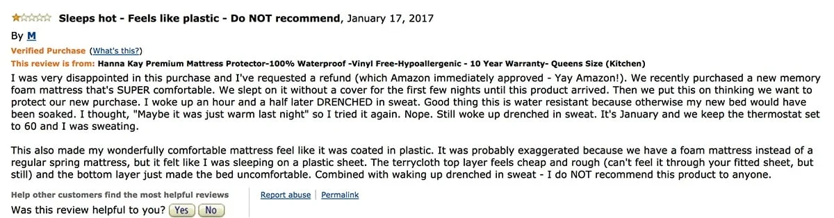 HannaKayPremiumMattressProtectorReviewHot