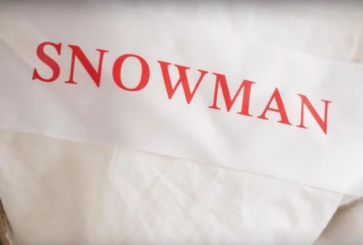 Snowman Down Comforter - Logo And Tag Snowman Down Comforter - Logo And Tag
