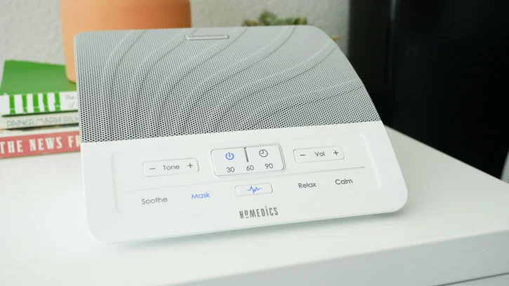 Homedics deep sleep sounds can have their pitch or tone adjusted Homedics deep sleep sounds can have their pitch or tone adjusted