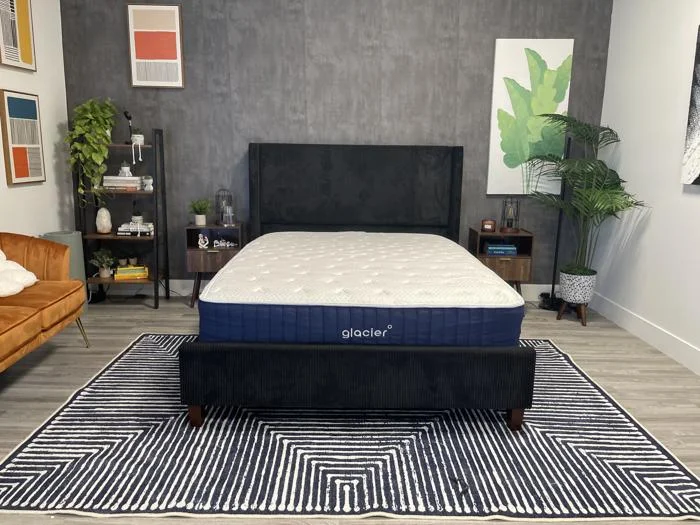 Front view of the Glacier Original Hybrid Mattress