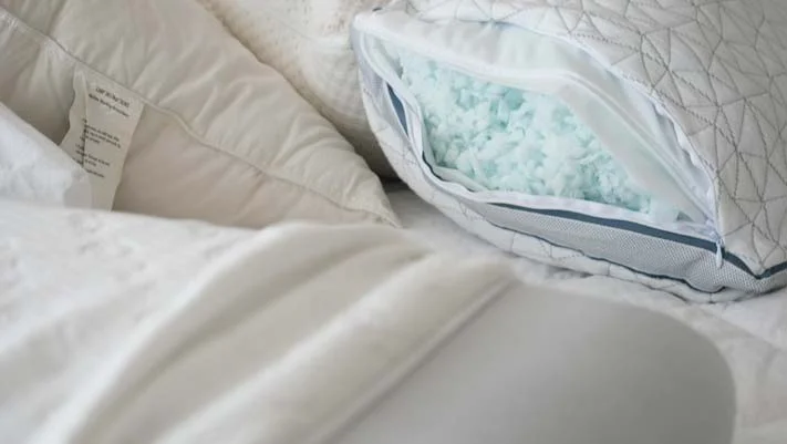 clean pillow fillings