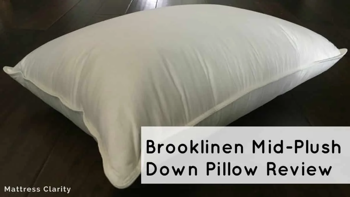 Brooklinen Mid-Plush Down Pillow Review