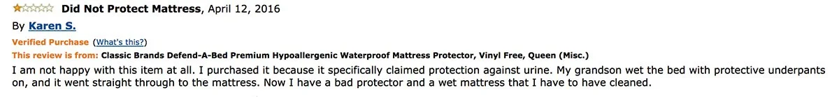 DefendABedMattressProtectorReviewScreenshot