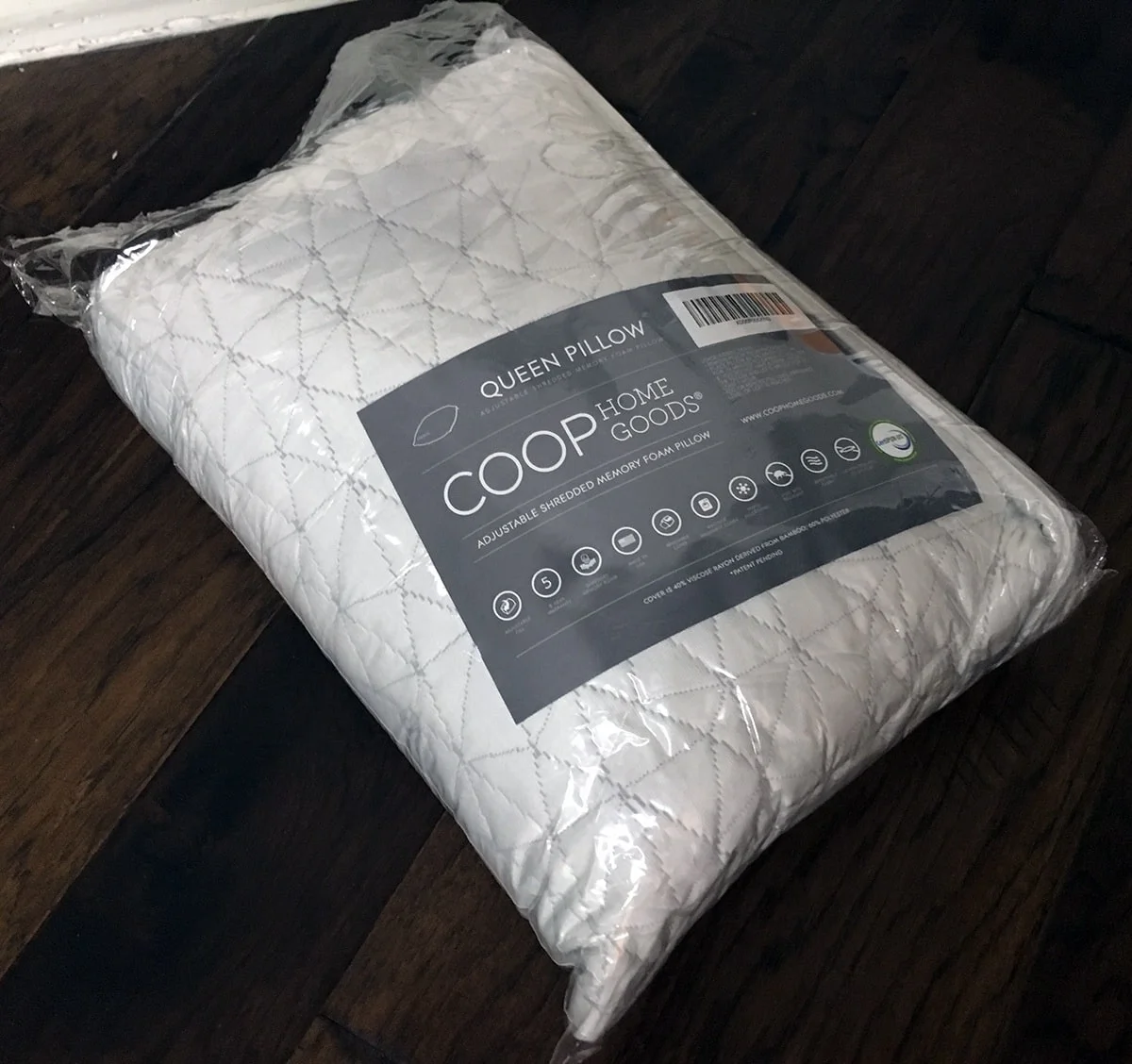 Coop Home Goods Adjustable Shredded Memory Foam Pillow Review