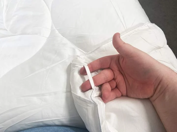 The Corner Loops on the Buffy Comforter The Corner Loops on the Buffy Comforter