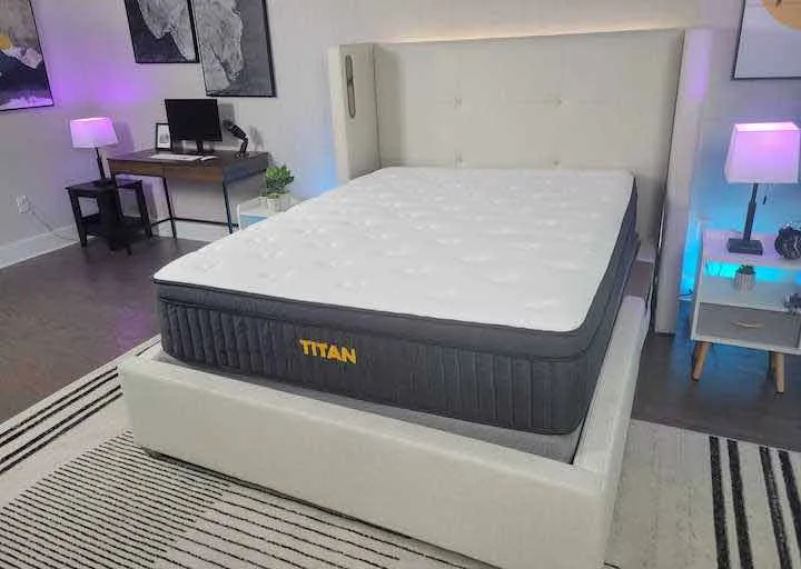 Titan Plus Luxe Mattress Featured Image