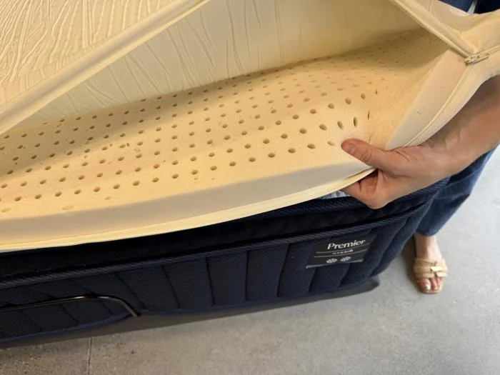 Inside the Silk & Snow Organic Mattress Topper