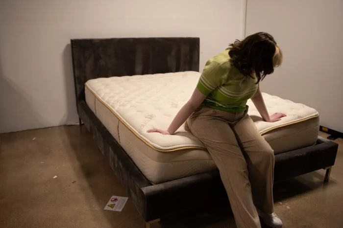 Getting a feel for the Saatva Amalfi Storage Bed