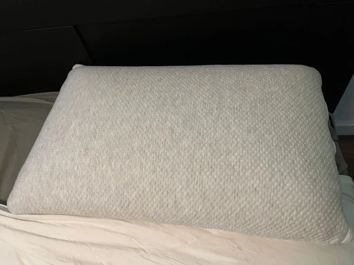 A close look at a Brooklyn Bedding Latex Pillow