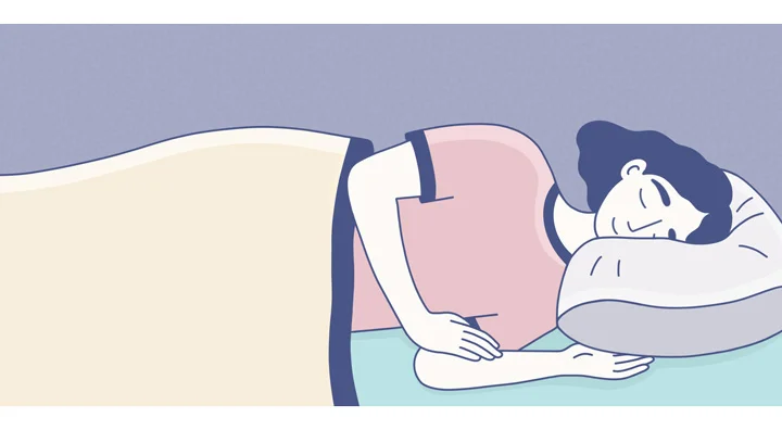 Side Sleeper On A Mattress