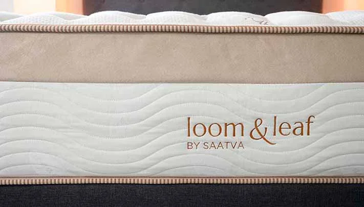 A close shot of an all foam mattress.