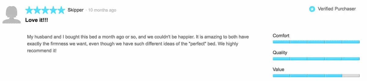 SleepNumberI10reviewCouples