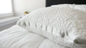 A close up image of the Nest Easy Breather pillow. A close up image of the Nest Easy Breather pillow.