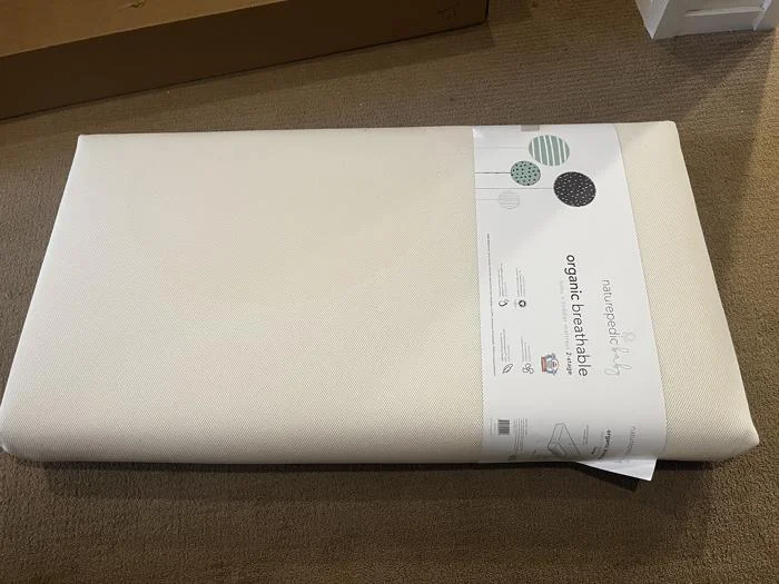 Naturepedic Breathable Organic 2-Stage Baby Crib Mattress