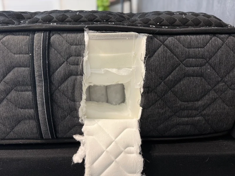 The inner layers of the Beautyrest Black Series Three