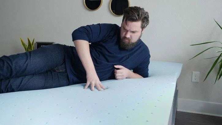 Lucid Memory Foam Mattress Topper Feel Lucid Memory Foam Mattress Topper