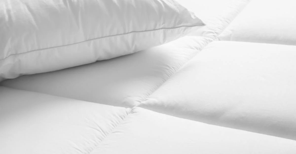 baffle box vs sewn through stitching