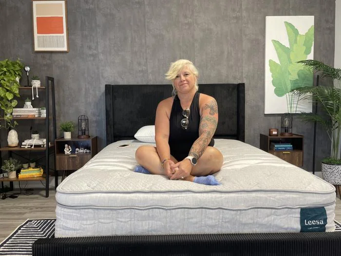 Feature of Sosha Lewis on the Leesa Plus Hybrid Mattress