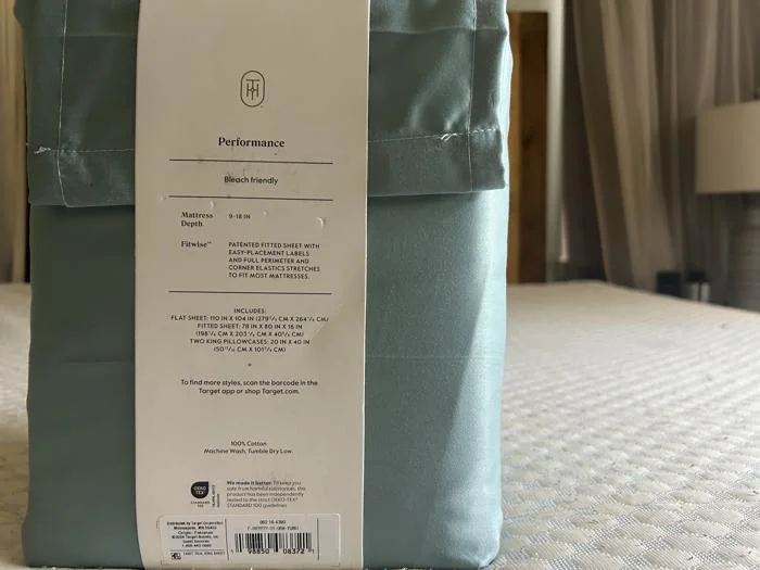 Unboxing Threshold Performance 400 Thread Count Sheets