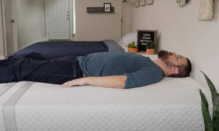 Leesa Hybrid - Back Sleeping Leesa Hybrid - Back Sleeping