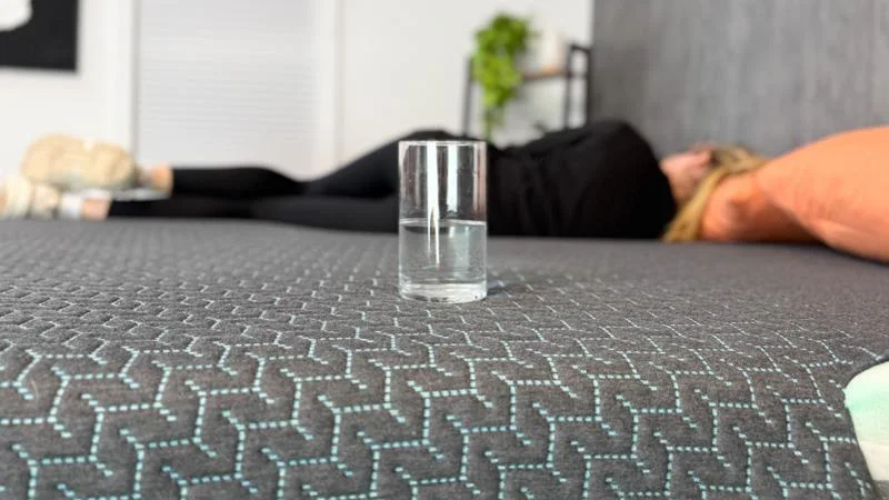 Ripple test on the Tuft & Needle Mint Hybrid Mattress