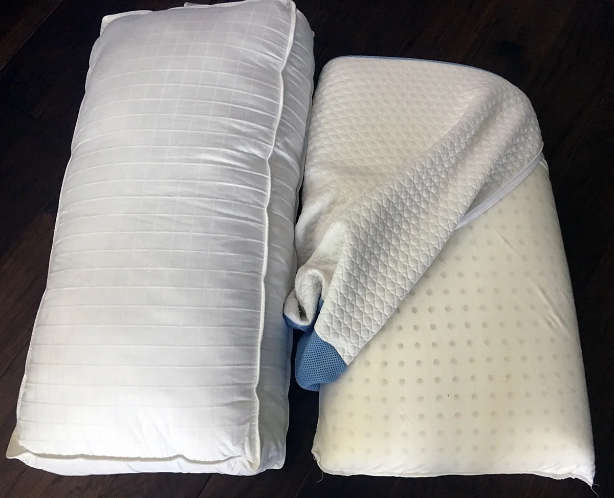 Beyond Down vs Bear Pillow Comparison Beyond Down vs Bear Pillow Filling