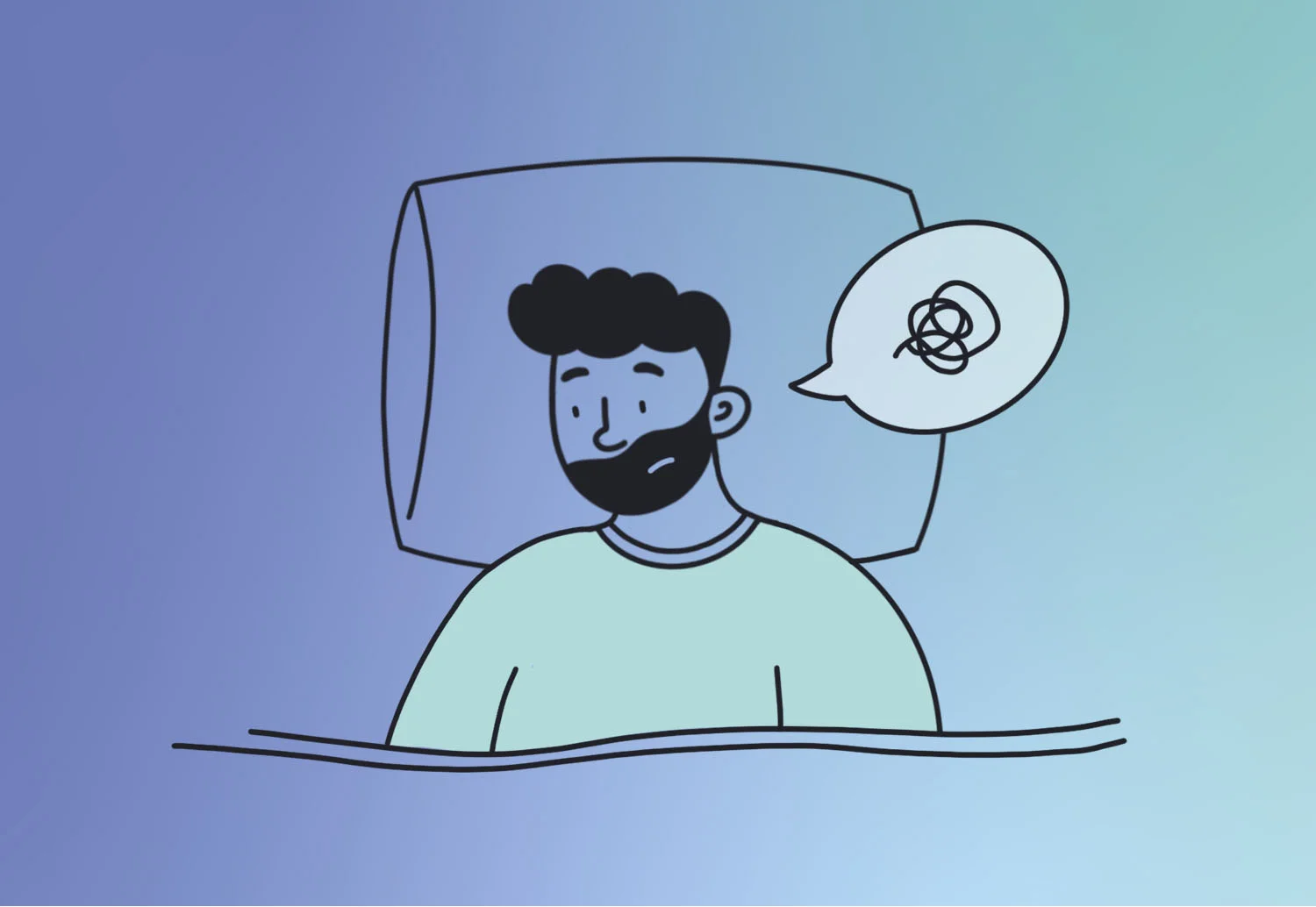 What is Dysania? Here’s Why You Should Know About It Anxious man in bed