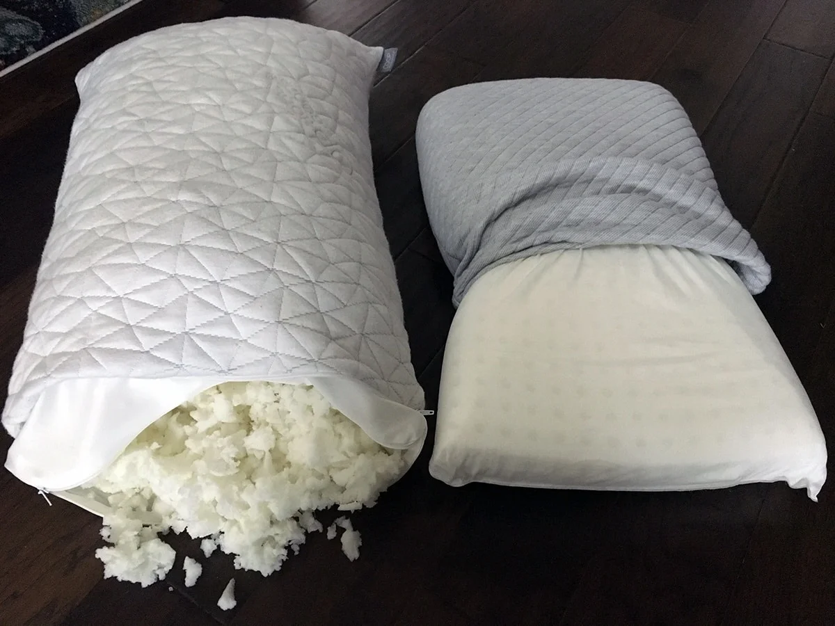 Coop Sleep Goods vs Leesa Pillow Review Coop Home Goods vs Leesa Pillow Review filling