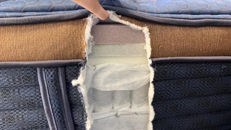 Construction of the Brooklyn Bedding Aurora Luxe Mattress
