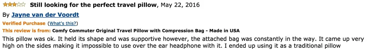 comfycommuteroriginalpillowreviewbag