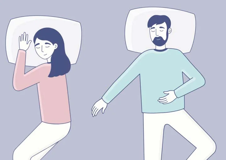 Best King Size Mattress couple asleep in bed