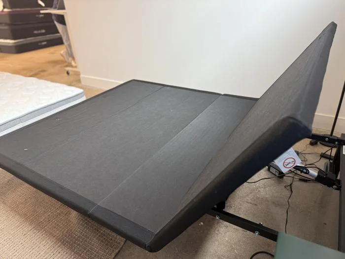 Looking at the motor on a Brooklyn Bedding Ascension Luxe Adjustable Base