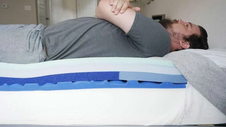 Casper Wave Hybrid - Back Sleeping Casper Wave Hybrid - Back Sleeping