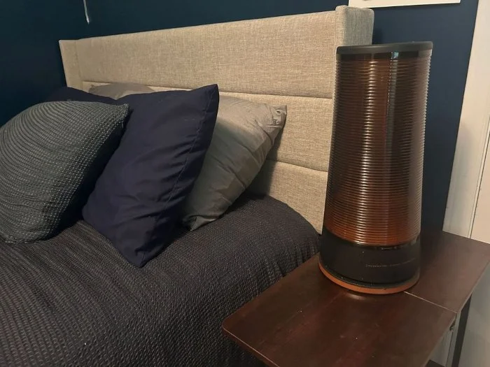 A Vornado Lucerna Humidifier when powered off