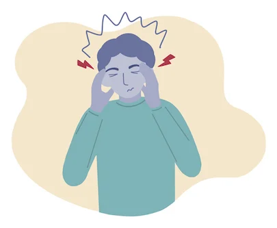 veteran man experiencing a headache veteran man experiencing a headache