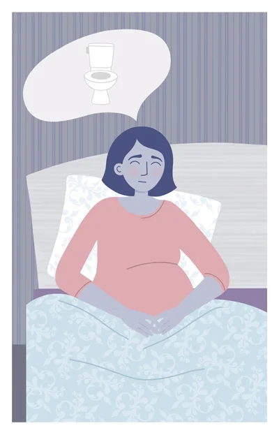 pregnant woman want to use a restroom during the night pregnant woman want to use a restroom during the night