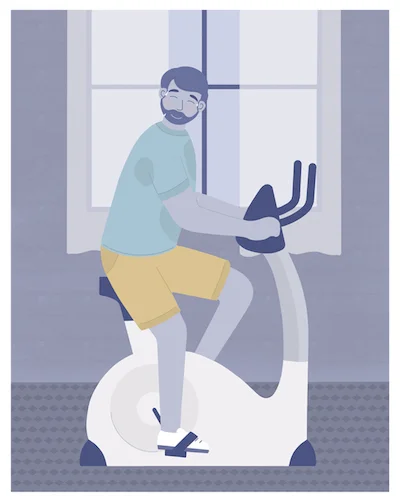 exercising can help reduce symptoms of depression