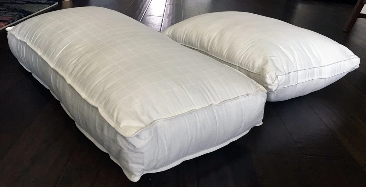 Beyond Down vs Five Star Down Pillow Review SBS